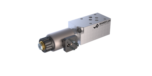 Proportional valves Proportional pressure relief valve flange and sandwich construction, NG6 B_A06