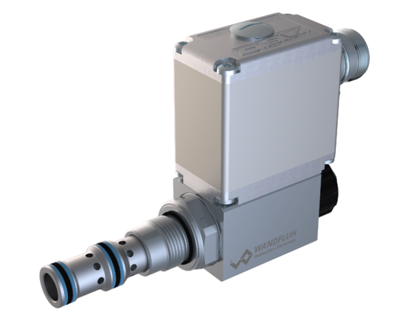 Proportional valves Proportional pressure reducing cartridge pilot operated (slip-on-coil, integrated electronics) MVPPM22_ME