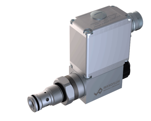 Proportional-Ventile Proportional-Drosselpatrone (Steckspule, integrierte Elektronik) D_PPM22_ME