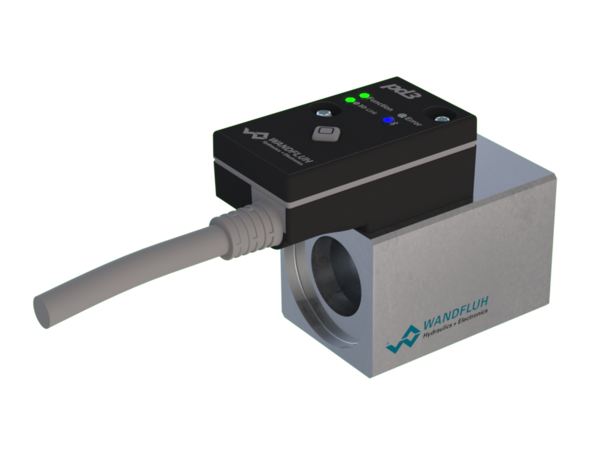 Electronics Solenoid coil with integrated amplifier electronics PD3 MT_P1