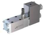 Switching valves Solenoid poppet valve with inductive switching position monitoring AEXd_206_Z104