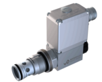 Proportional-Ventile Proportional-Druckbegrenzungspatrone vorgesteuert (Steckspule, integrierte Elektronik) BVPPM33_ME