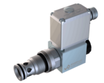 Proportional valves Proportional throttle cartridge (slip-on-coil, integrated electronics) DNPPM33_ME